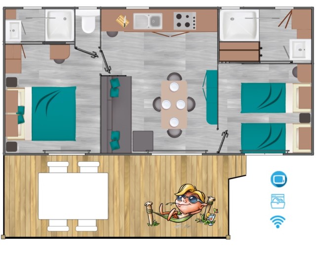 Jasmijn - Plattegrond